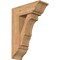 Ekena Millwork Balboa Traditional Smooth Bracket w/ Offset Brace, Western Red Cedar, 7 1/2"W x 20"D x 28"H BKT0806X20X28BOA01SWR - alternate 1